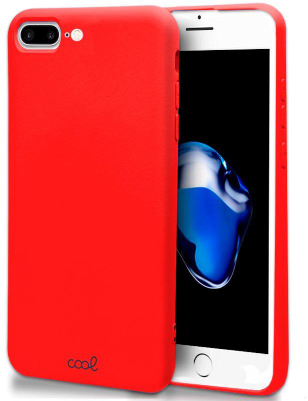 Capa iPhone 7 Plus / iPhone 8 Plus (Vermelha) - COOL