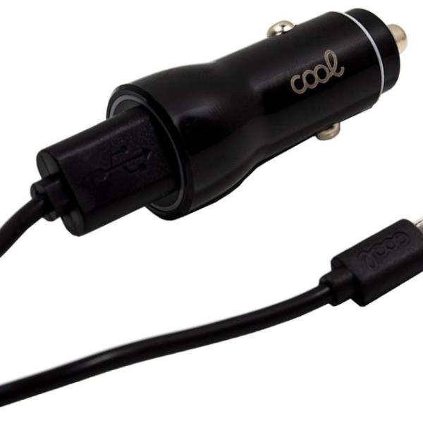 Carregador de Isqueiro Universal Micro - USB 2A - COOL