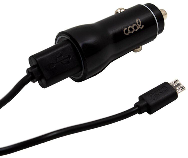 Carregador de Isqueiro Universal Micro - USB 2A - COOL