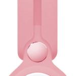 Bracelete Compatível c/ Airtag Silicone (Rosa) - COOL