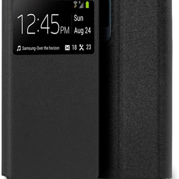 Capa Livro p/ Vivo V21 5G (Preto) - COOL