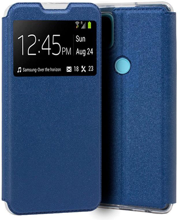 Capa Livro p/ Realme C21 Plain (Azul) - COOL