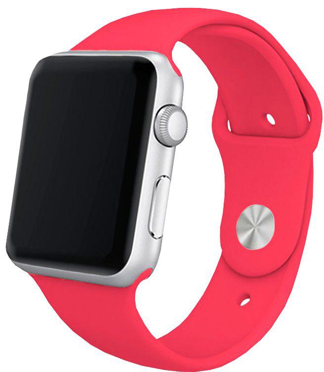 Correia Apple Watch Series 1/2/3/4/5/6/7/SE (38 / 40mm) Borracha (Rosa) - COOL