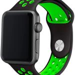 Correia Apple Watch Series 1/2/3/4/5/6/7/SE (42 / 44mm) Sport (Preto) - COOL