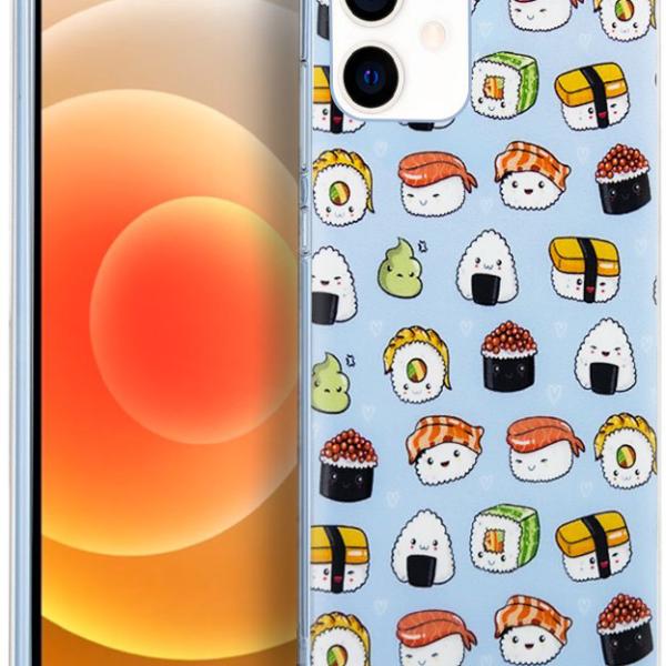 Capa iPhone 12 mini Desenho Sushi - COOL