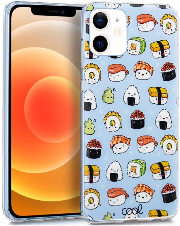 Capa iPhone 12 mini Desenho Sushi - COOL