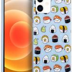Capa iPhone 12 mini Desenho Sushi - COOL