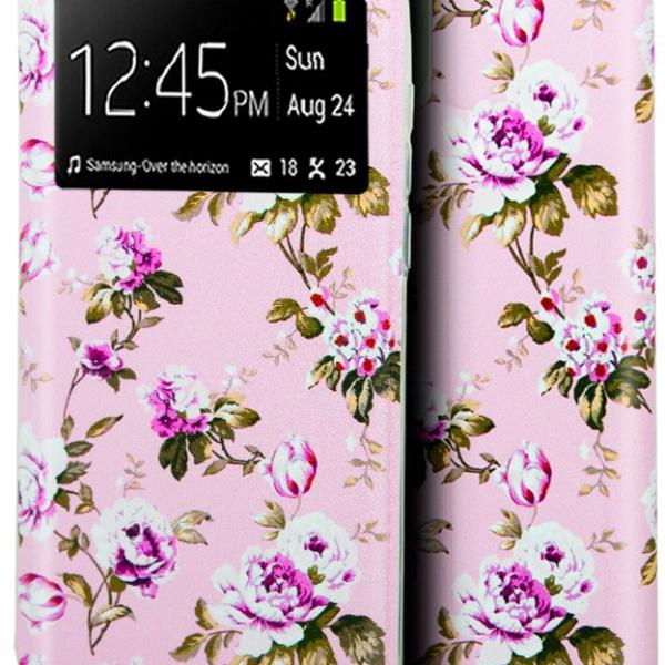 Capa Livro p/ iPhone 12/12 Pro Desenhos Flores - COOL