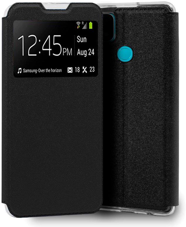 Capa Livro p/ Oppo A15 / A15s Smooth (Preto) - COOL