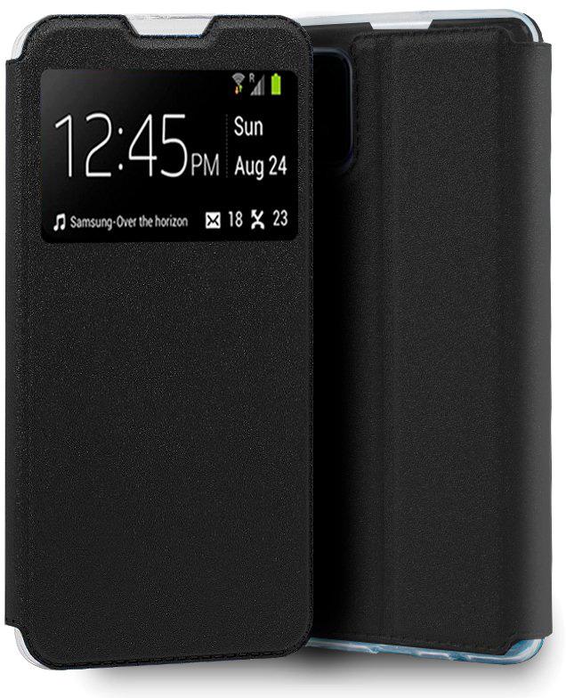 Capa Livro p/ Oppo A73 5G (Preto) - COOL