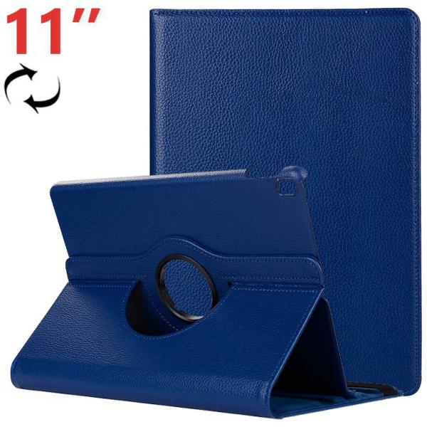 Capa Giratória IPad Pro 11 Couro (Azul) - COOL