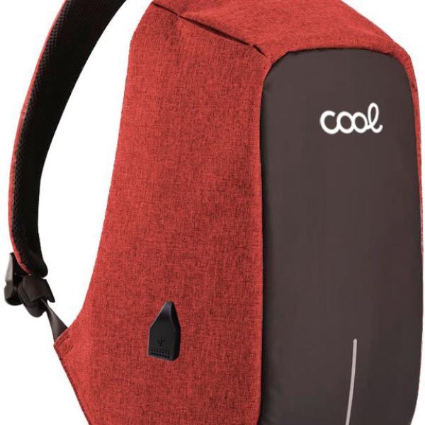 Mochila Computador 15 - 16 Memphis (Preto/Vermelho) - COOL