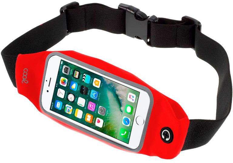 Mala universal Desporto Neoprene 5,5 - 6,7 (Vermelho) - COOL