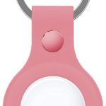 Bracelete Compatível AirTag Silicone (Rosa) - COOL