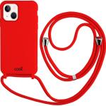 Capa iPhone 13 Mini c/ Cabo (Vermelho) - COOL