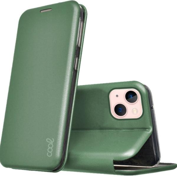 Capa Livro p/ iPhone 13 Elegance (Verde) - COOL