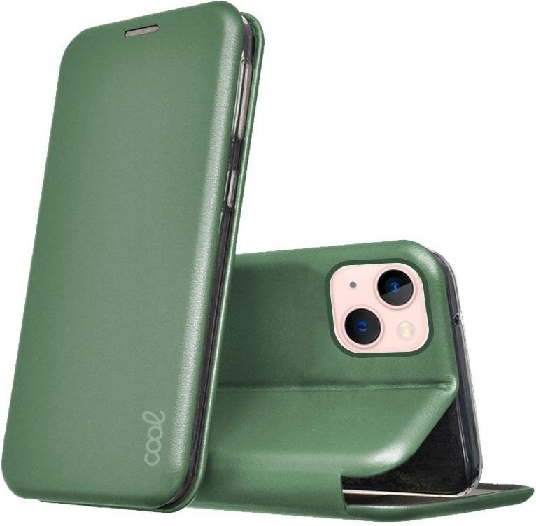Capa Livro p/ iPhone 13 Elegance (Verde) - COOL
