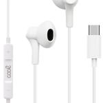 Auriculares Stereo USB Tipo - C (Branco) - COOL