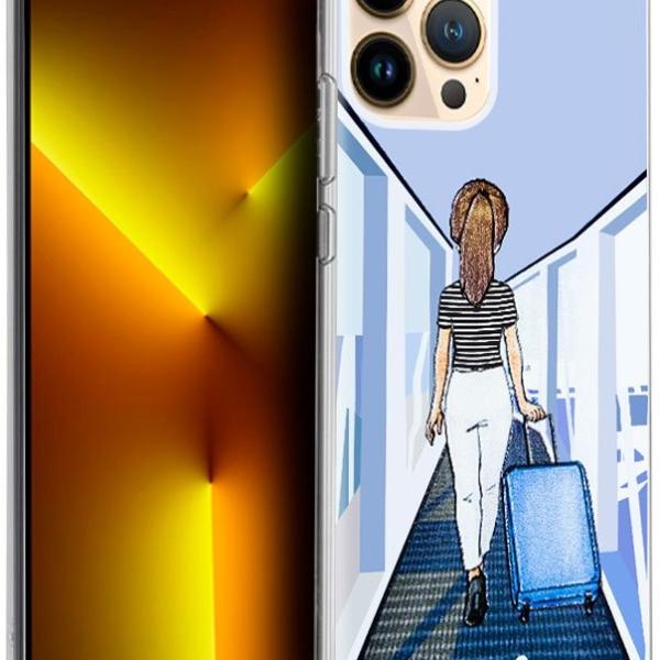 Capa iPhone 13 Pro Max Desenhos Viagem - COOL