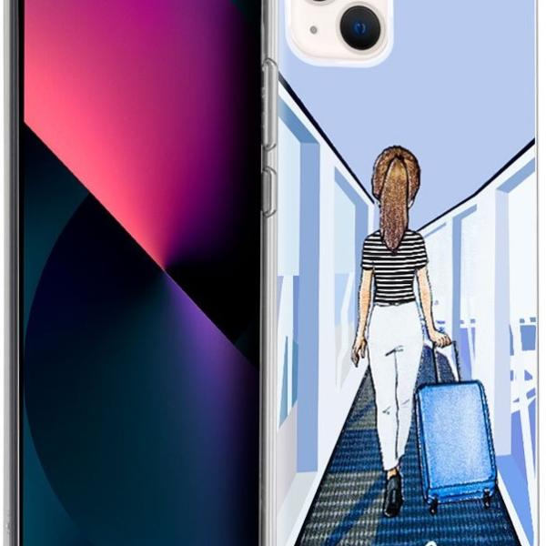 Capa iPhone 13 mini Desenhos Viagem - COOL