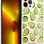 Capa iPhone 13 Pro Max Desenhos Abacates - COOL