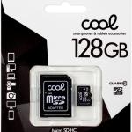 Cartão de Memória Micro SD c/ Adaptador 128GB (Classe 10) - COOL
