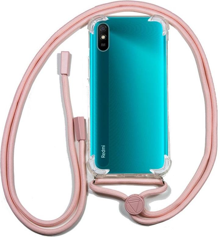 Capa c/ Cabo Rosa Xiaomi Redmi 9A / 9AT - COOL