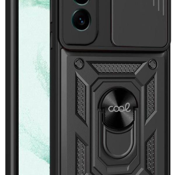 Capa p/ Samsung S906 Galaxy S22 Plus c/ Anel (Preto) - COOL