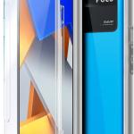 Capa Silicone 3D p/ Xiaomi Poco M4 Pro (Transparente) - COOL