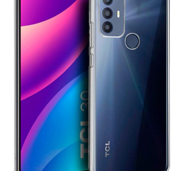 Capa Silicone p/ TCL 30 SE / 30E / 305 / 306 (Transparente) - COOL