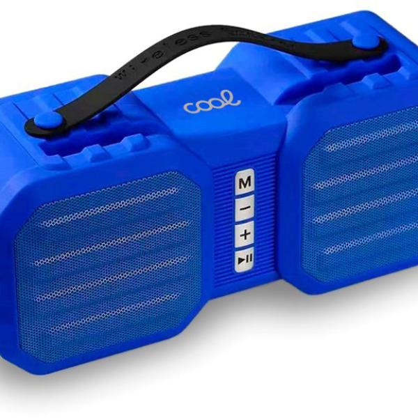 Coluna Bluetooth 8W Soho (Azul) - COOL