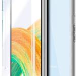 Capa Silicone 3D p/ Samsung A336 Galaxy A33 5G (Transparente) - COOL