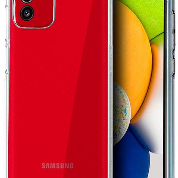Capa p/ Samsung A035 Galaxy A03 Antishock (Transparente) - COOL
