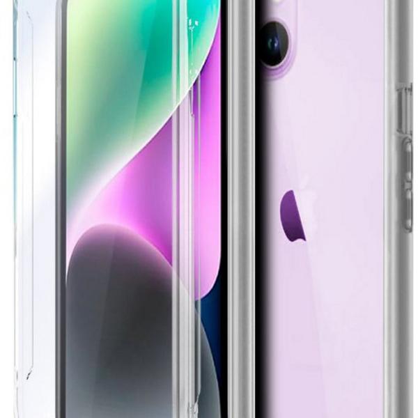 Capa de Silicone 3D p/ iPhone 14 - COOL