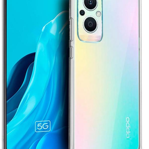 Capa de Silicone p/ Oppo Reno 8 Lite 5G (Transparente) - COOL