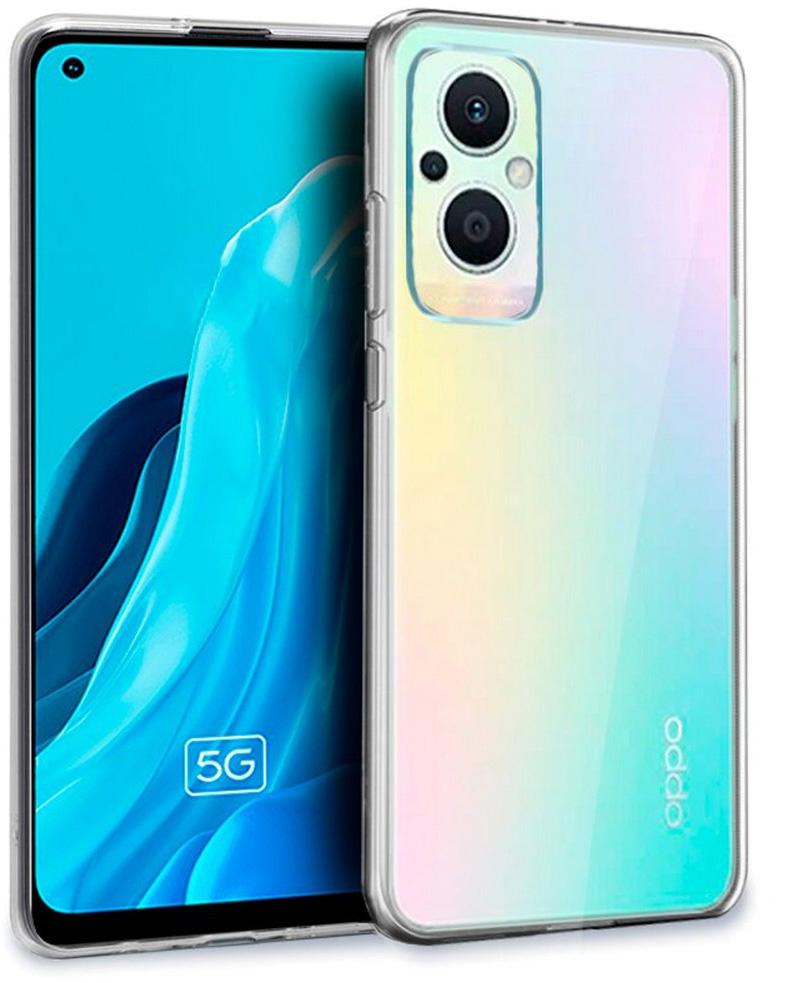 Capa de Silicone p/ Oppo Reno 8 Lite 5G (Transparente) - COOL