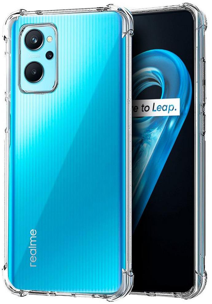 Capa p/ Realme 9i / Oppo A76 / A96 AntiShock (Transparente) - COOL