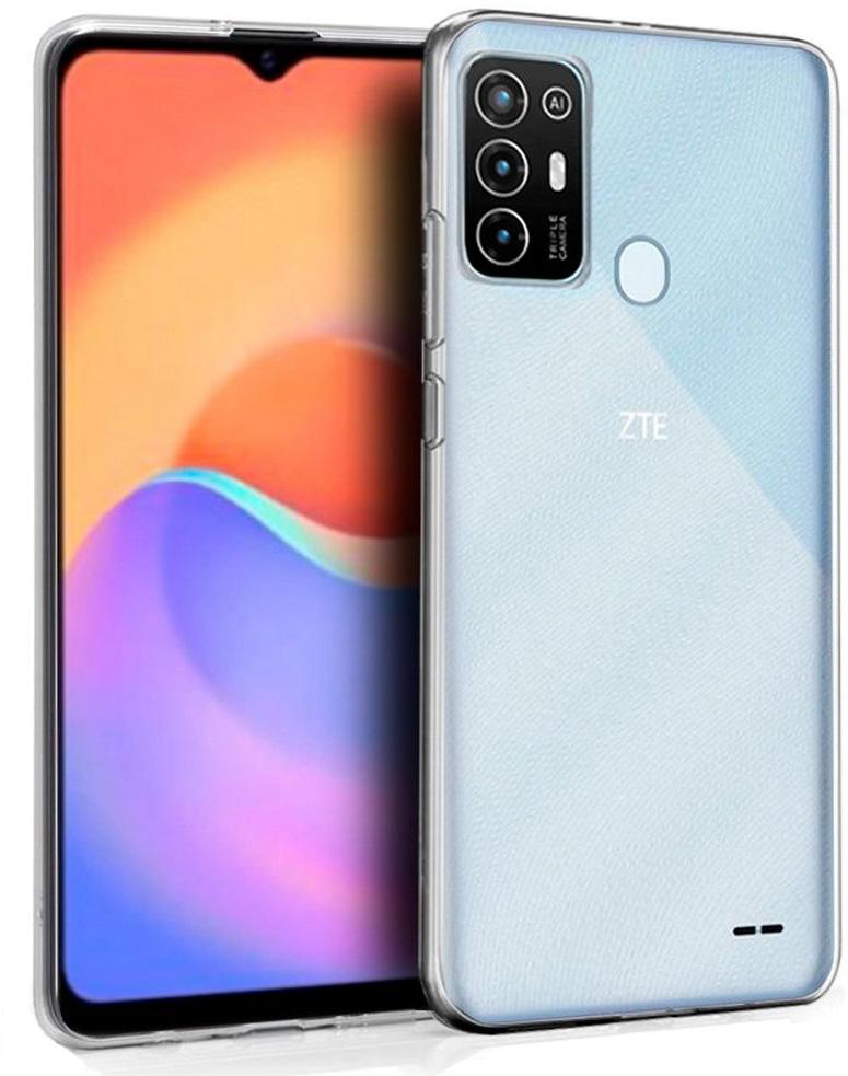 Capa de Silicone p/ ZTE Blade A52 (Transparente) - COOL