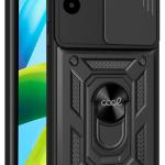 Capa c/ Anel p/ Xiaomi Redmi A1 (Preto) - COOL