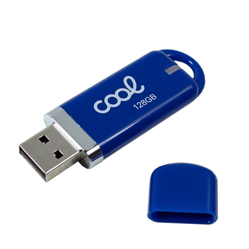 Pen Drive 128GB USB 2.0 (Azul) - COOL