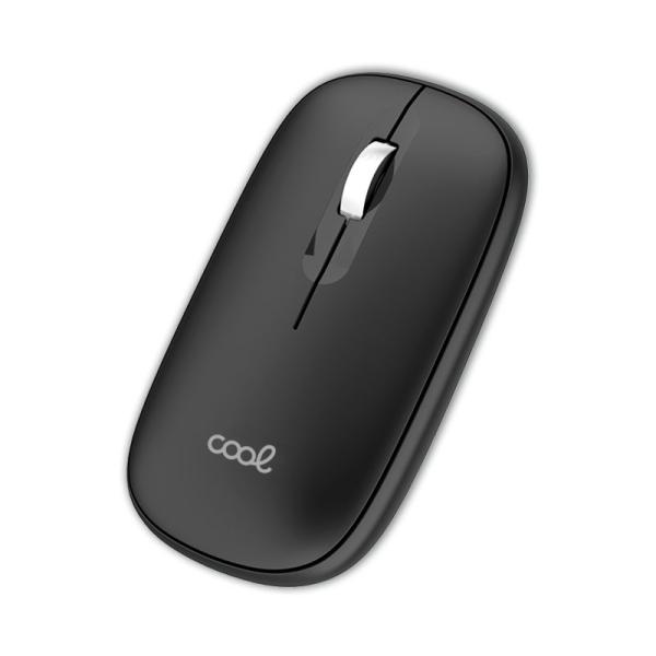 Rato s/ Fios Slim Bluetooth + Adap. USB (Preto) - COOL