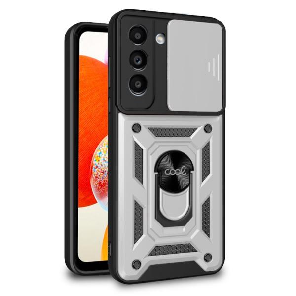 Capa p/ Samsung A145 Galaxy A14 / A14 5G Hard Ring (Prateado) - COOL