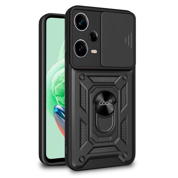 Capa p/ Xiaomi Redmi Note 12 5G / Poco X5 5G Hard Ring (Preto) - COOL