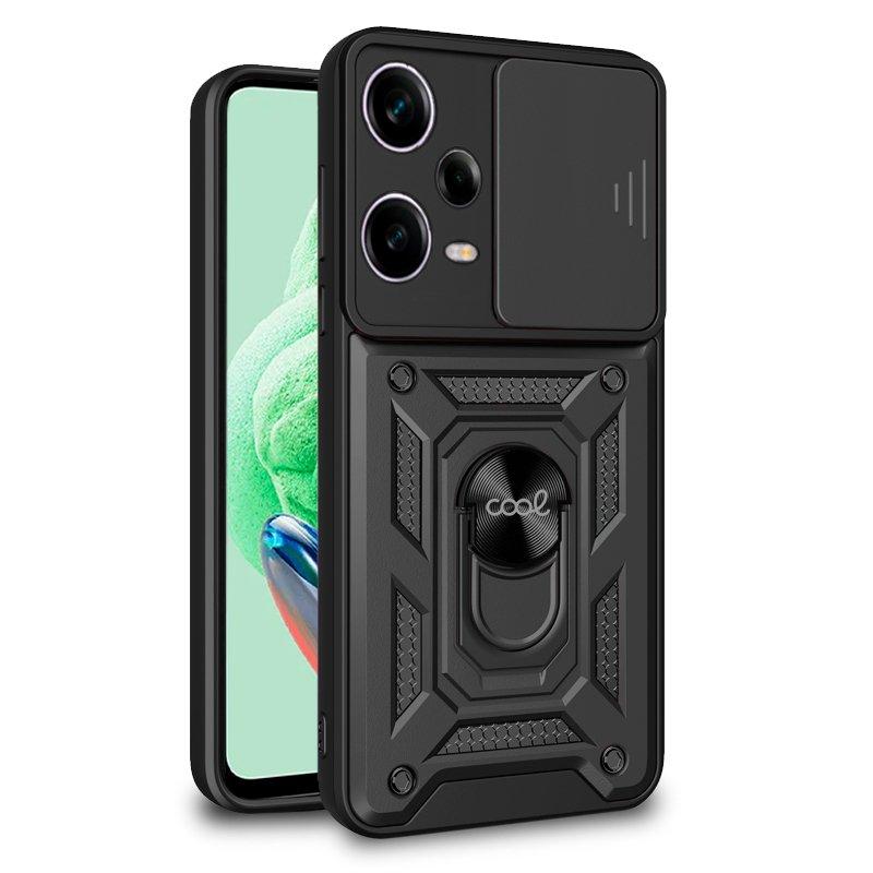 Capa p/ Xiaomi Redmi Note 12 5G / Poco X5 5G Hard Ring (Preto) - COOL