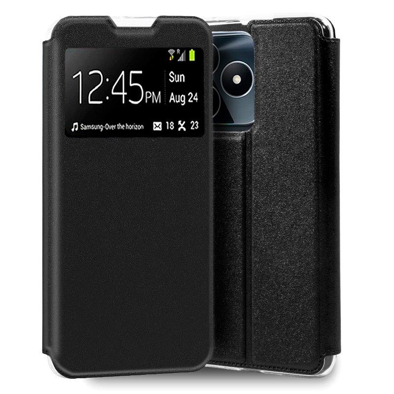 Capa Flip Cover p/ Realme C53 (Preto) - COOL