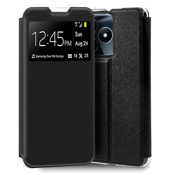 Capa Flip Cover p/ Realme C53 (Preto) - COOL