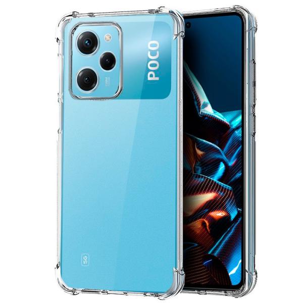Capa p/ Xiaomi Poco X5 Pro 5G Anti - Shock (Transparente) - COOL