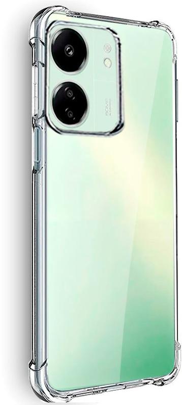 Capa p/ Xiaomi Redmi 13C / Poco C65 AntiShock (Transparente) - COOL