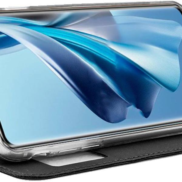 Capa Flip Cover p/ Oppo Reno 10 5G / 10 Pro 5G Liso (Preto) - COOL