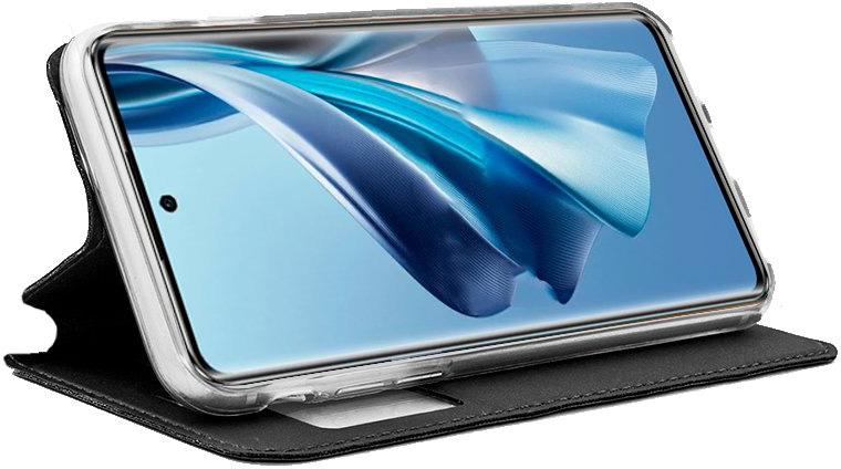 Capa Flip Cover p/ Oppo Reno 10 5G / 10 Pro 5G Liso (Preto) - COOL